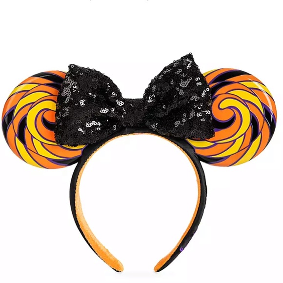 Minnie Mouse Ear Headband with Sequined Bow Candy. LAST ONE - Picture 2 of 8